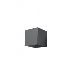1 Light Up Down Flush Wall Light Anthracite - 1