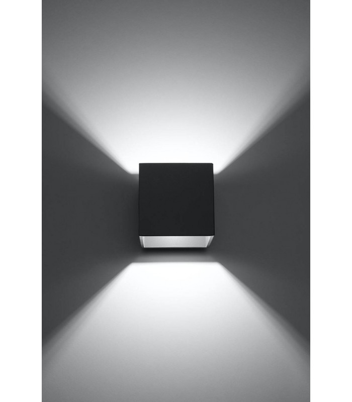 1 Light Up Down Flush Wall Light Anthracite - 3