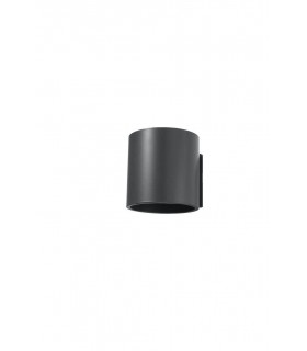 1 Light Up Down Flush Wall Light Anthracite - 1