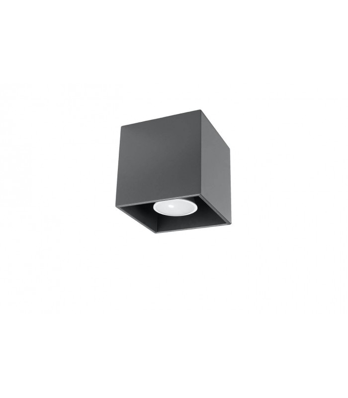 1 Light Surface Mounted Downlight Anthracite - 1