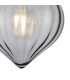 Afton 23cm Flush Ceiling LightFlower Bud Shade 1 x E27 French Gold/Smoke-6