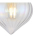 Afton 23cm Flush Ceiling LightFlower Bud Shade 1 x E27 Polished Nickel/Iridescent Faded-6