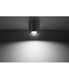 1 Light Surface Mounted Downlight Anthracite - 2