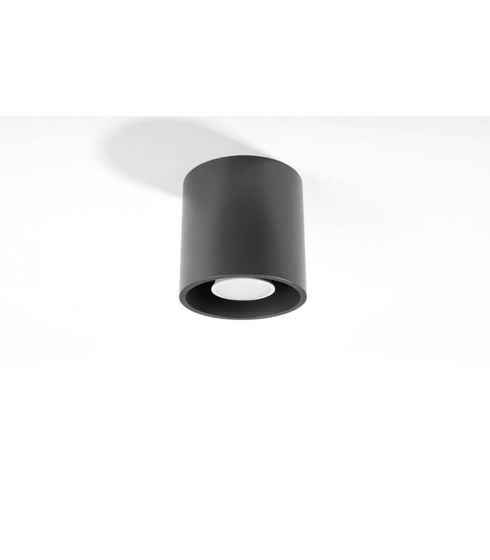 1 Light Surface Mounted Downlight Anthracite - 3