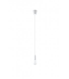 1 Light Ceiling Pendant White - 1