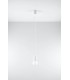1 Light Ceiling Pendant White - 2