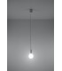 1 Light Ceiling Pendant White - 3