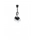 5 Light Ceiling Cluster Pendant Black - 4