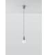 1 Light Ceiling Pendant Grey - 2
