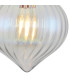 Afton Wall Light Flower Bud Shade 1 x E27 Brass/Iridescent Faded-6