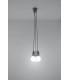 3 Light Ceiling Cluster Pendant Grey - 4
