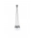 5 Light Ceiling Cluster Pendant Grey - 1
