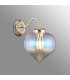 Afton Wall Light Flower Bud Shade 1 x E27 French Gold/Iridescent Faded-3