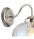 Afton Wall Light Flower Bud Shade 1 x E27 Polished Nickel/Iridescent Faded-5