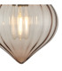 Afton Wall Light Flower Bud Shade 1 x E27 Satin Black/Cognac-6