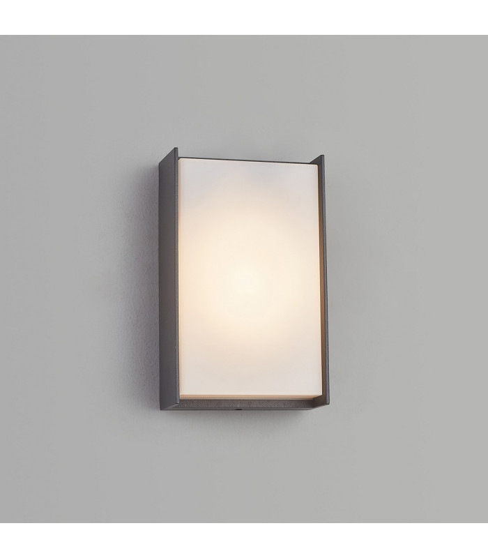 Yonkers Wall Lamp 1 x 10W LED 3000K 500lm IP65 Dark Grey/Opal -3
