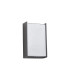 Yonkers Wall Lamp 1 x 10W LED 3000K 500lm IP65 Dark Grey/Opal -7