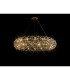 Salisbury 1.2m Ring Pendant 30 Light G9 French Gold/Crystal Item Weight: 18kg-3