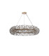 Salisbury 1.2m Ring Pendant 30 Light G9 French Gold/Crystal Item Weight: 18kg-4