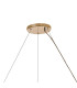 Salisbury 1.2m Ring Pendant 30 Light G9 French Gold/Crystal Item Weight: 18kg-5