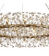 Salisbury 1.2m Ring Pendant 30 Light G9 French Gold/Crystal Item Weight: 18kg-7