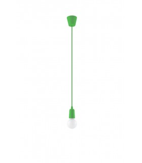 1 Light Ceiling Pendant Green - 1