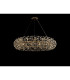 Salisbury 1.2m Ring Pendant 30 Light G9 French Gold/Crystal Item Weight: 18kg-9