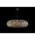 Salisbury 1.2m Ring Pendant 30 Light G9 Polished Chrome/Crystal Item Weight: 18kg-3