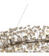 Salisbury 1.2m Ring Pendant 30 Light G9 Polished Chrome/Crystal Item Weight: 18kg-6
