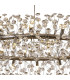 Salisbury 1.2m Ring Pendant 30 Light G9 Polished Chrome/Crystal Item Weight: 18kg-7