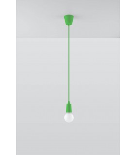 1 Light Ceiling Pendant Green - 2
