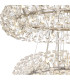 Salisbury 4 Tier 60cm + 80cm + 100cm + 120cm Pendant 12 + 20 + 26 + 30 Light G9 Polished Chrome/Crystal Item Weight: 46kg-6