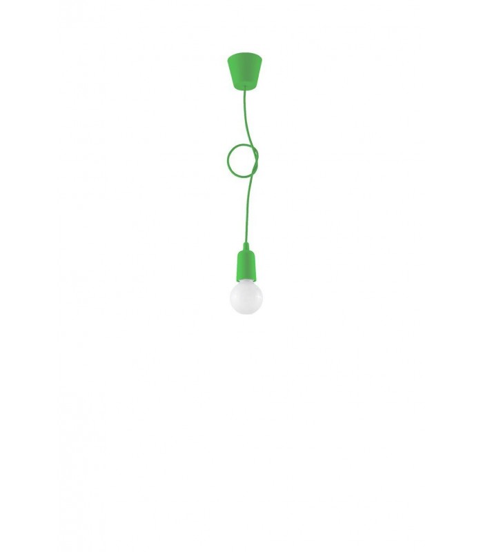 1 Light Ceiling Pendant Green - 4