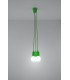 3 Light Ceiling Cluster Pendant Green - 3