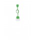 3 Light Ceiling Cluster Pendant Green - 4