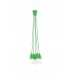 5 Light Ceiling Cluster Pendant Green - 1