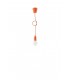 1 Light Ceiling Pendant Orange - 2
