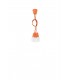 3 Light Ceiling Cluster Pendant Orange - 4
