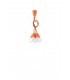 5 Light Ceiling Cluster Pendant Orange - 2
