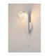 Cortland Pull Switch Wall Light 1 Light G9 IP44 White/Polished Chrome/Clear Waved Round Glass-3