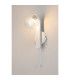 Cortland Pull Switch Wall Light 1 Light G9 IP44 White/Polished Chrome/Clear Swirl Round Glass-3
