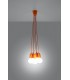 5 Light Ceiling Cluster Pendant Orange - 4