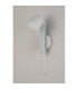 Cortland Pull Switch Wall Light 1 Light G9 IP44 White/Polished Chrome/Opal Smooth Tubular Glass-5