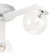 Cortland 51cm Flush Ceiling 3 Light G9 IP44 White/Polished Chrome/Clear Waved Round Glass-7