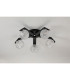 Cortland 54cm Flush Ceiling 5 Light G9 IP44 Black/Polished Chrome/Clear Cross Pattern Round Glass-8