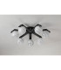 Cortland 64cm Flush Ceiling 7 Light G9 IP44 Black/Polished Chrome/Grey Round Marble Effect Glass-9