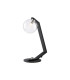 Cortland Table Lamp 1 Light G9 Black/Polished Chrome/Clear Smooth Round Glass-1