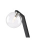 Cortland Table Lamp 1 Light G9 Black/Polished Chrome/Clear Smooth Round Glass-5