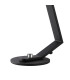 Cortland Table Lamp 1 Light G9 Black/Polished Chrome/Clear Smooth Round Glass-6