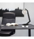 Cortland Table Lamp 1 Light G9 Black/Polished Chrome/Clear Ribbed Round Glass-4